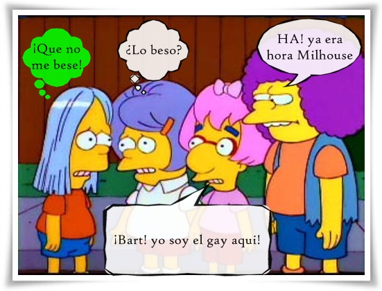 Bart Milhouse Gay 17